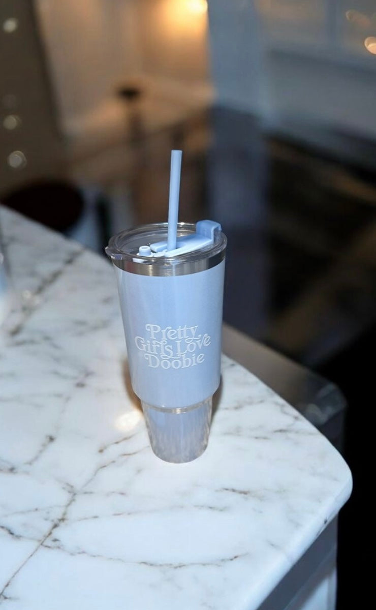 Pretty Girls Love Doobie – Stainless Steel Tumbler