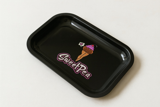 Sweet Pea Rolling Tray