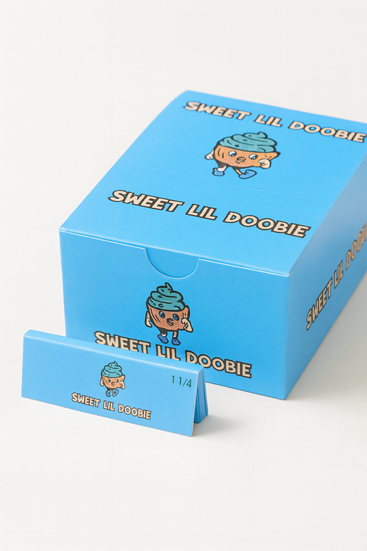 Sweet Lil Doobie Rolling Papers – 1 ¼ Size (50 Booklets Box)