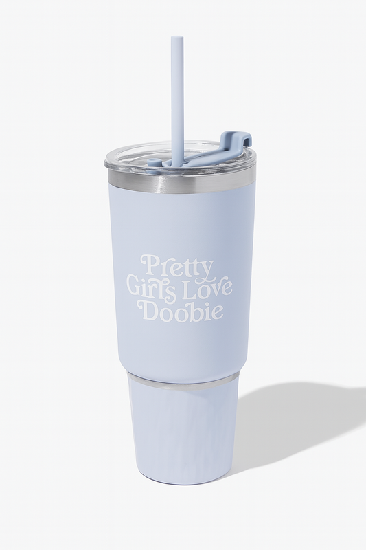 Pretty Girls Love Doobie – Stainless Steel Tumbler